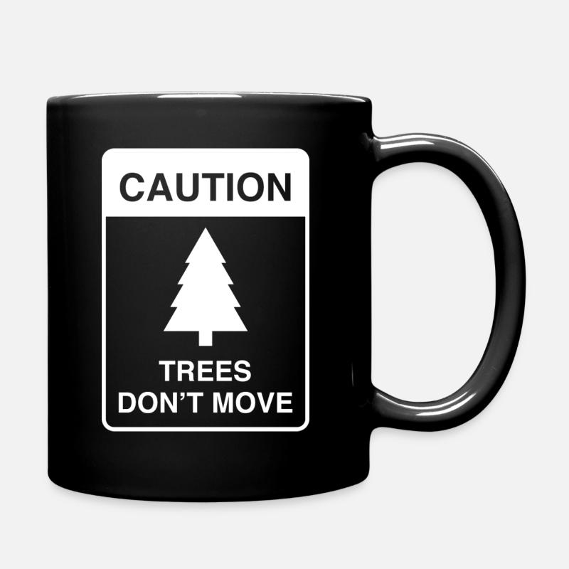 Les arbres ne bougent pas - Mug uni - noir
