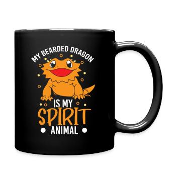 Reptile Reptile Lizard - Full Colour Mug - black - Right