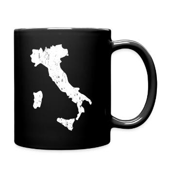 Italie - T-shirt grunch cool pour l’Italien - Mug uni - noir - Droite