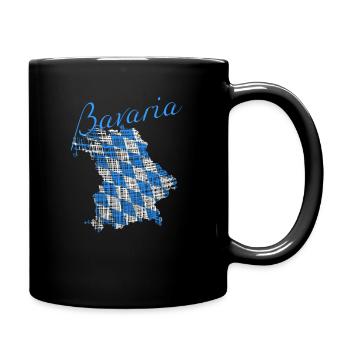 Bavaria - Tasse einfarbig - Schwarz - Rechts