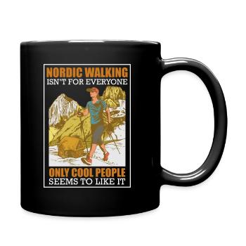 Running Nature Adventure - Full Colour Mug - black - Right