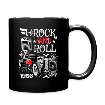 Rockabilly Hot Rod Vintage 50s Rockers Voitures - Mug uni - noir - Droite