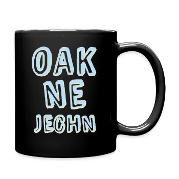 Oak ne jechn - Tasse einfarbig - Schwarz - Rechts