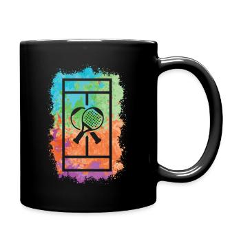 Padel Tennis Padel Joueur Paddle Padel Tennis - Mug uni - noir - Droite