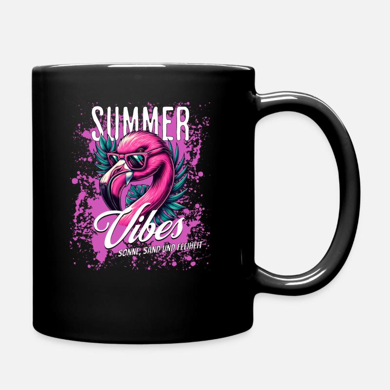 Summer Vibes - Tasse einfarbig - Schwarz