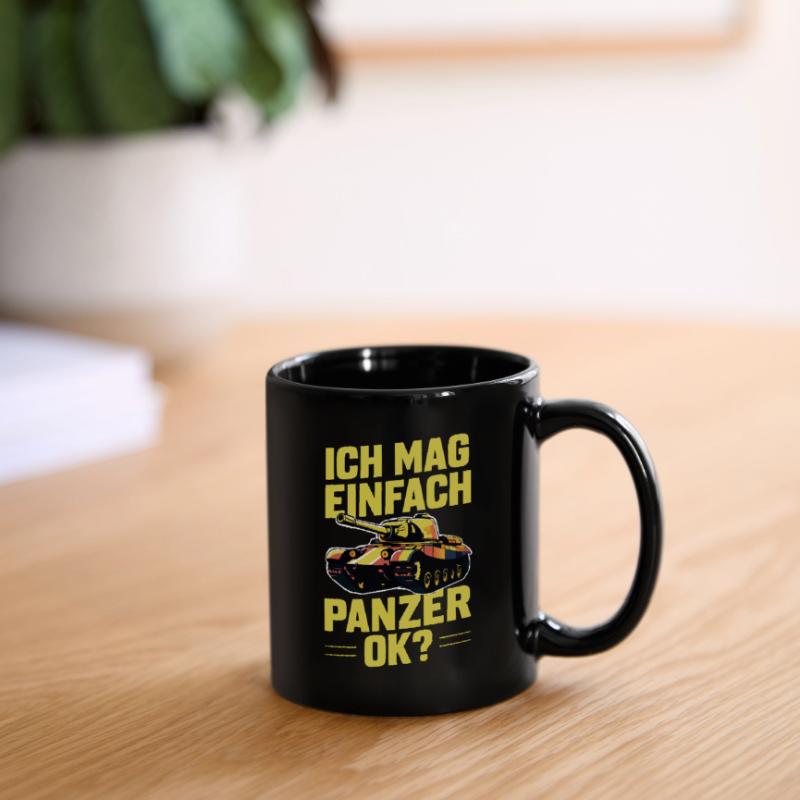 Chars Chars principaux Chars de combat Chars Chars Pilotes de chars Mug uni