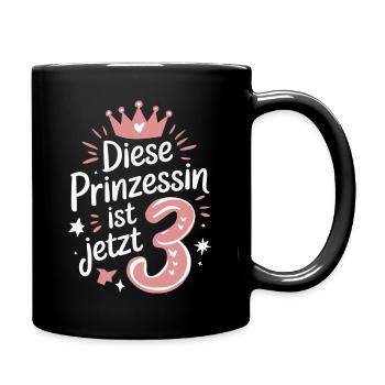 Birthday Gift 3 Years Children's Birthday - Full Colour Mug - black - Right