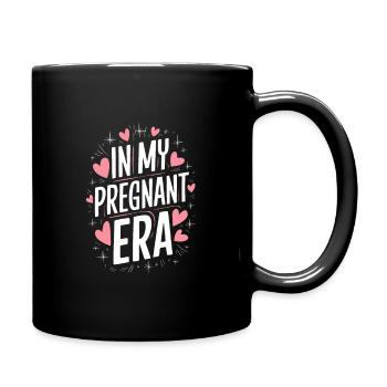 Pregnancy Pregnant Birth - Full Colour Mug - black - Right