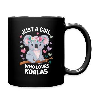 Koala Koala Koala Bear Animal - Full Colour Mug - black - Right