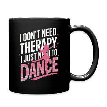 Tanzen Tänzer Tanzen - Tasse einfarbig - Schwarz - Rechts