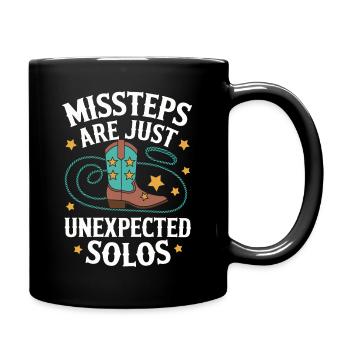 Danse en ligne Danseurs - Mug uni - noir - Droite