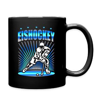 Hockey Hockey Player Gift - Full Colour Mug - black - Right