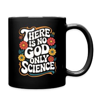 Atheismus Atheist Anti-Religion Agnostiker - Tasse einfarbig - Schwarz - Rechts