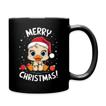 Canard Noël Fermier Canards Joyeux Noël - Mug uni - noir - Droite