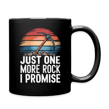 Experte für Geologie Gestein Geologe - Tasse einfarbig - Schwarz - Rechts