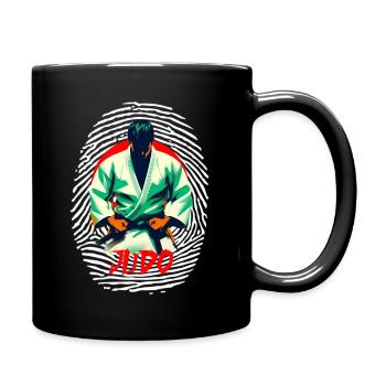 Judo - Full Colour Mug - black - Right