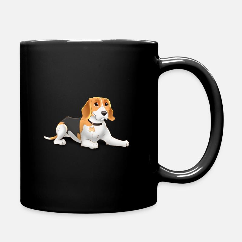 Beagle Chien - Beagle drôle - Mug uni - noir