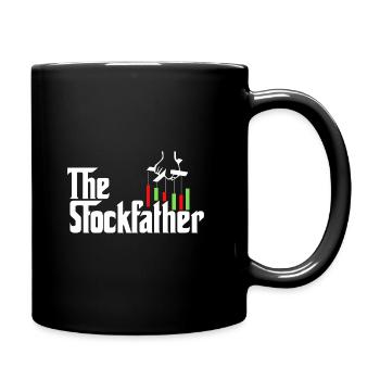 The Stockfather Trader Finance Shareholder Bear Bu - Tasse einfarbig - Schwarz - Rechts