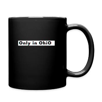 Only in Ohio - Tasse einfarbig - Schwarz - Rechts