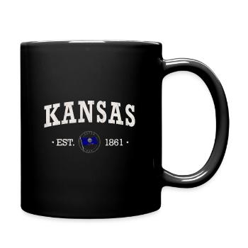 Kansas Est - Mug uni - noir - Droite