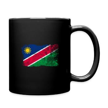 Namibia - Tasse einfarbig - Schwarz - Rechts