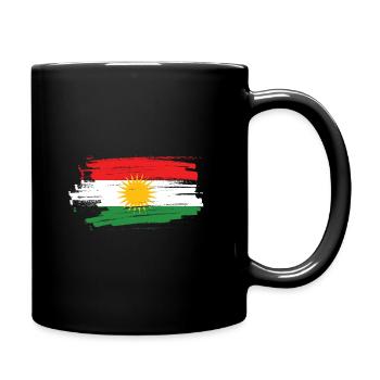 Kurdistan Kurdistan Kurdistan Kurdista Drôle - Mug uni - noir - Droite