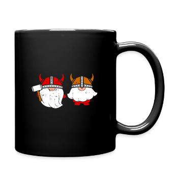 Norwegen - Tasse einfarbig - Schwarz - Rechts