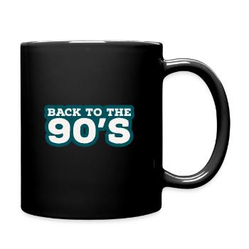 Retour aux années 90. Années 90 - Mug uni - noir - Droite