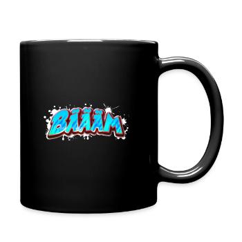 BÄÄÄM bäääm bääm - Tasse einfarbig - Schwarz - Rechts