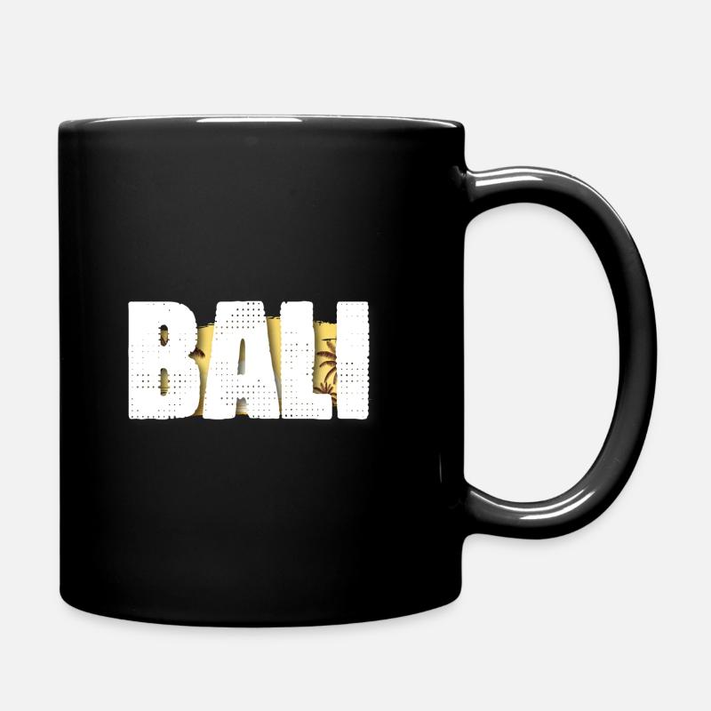 Bali - Tasse einfarbig - Schwarz