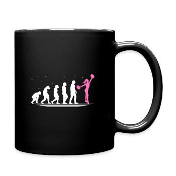 Cheerleading Coach Cheer Coach Cheerleader Cheer T - Tasse einfarbig - Schwarz - Rechts