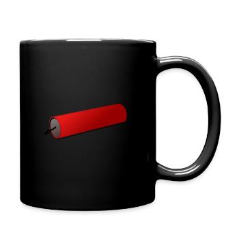 Firecracker - Tasse einfarbig - Schwarz - Rechts