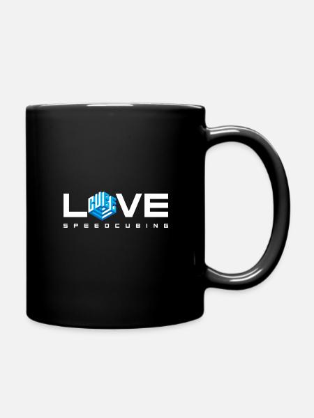Speedcubing Love. Cubing-Cube-Cuber-Speedcubing - Mug uni - noir