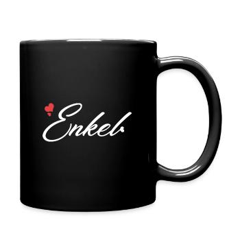 Enkel Enkel Geschenk Enkel Shirt Enkel lustige Ges - Tasse einfarbig - Schwarz - Rechts