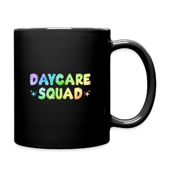 Daycare Squad Daycare Provider Daycare Teacher Pre - Tasse einfarbig - Schwarz - Rechts