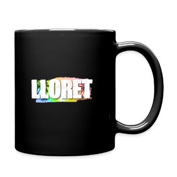 Lloret De Mar - Tasse einfarbig - Schwarz - Rechts