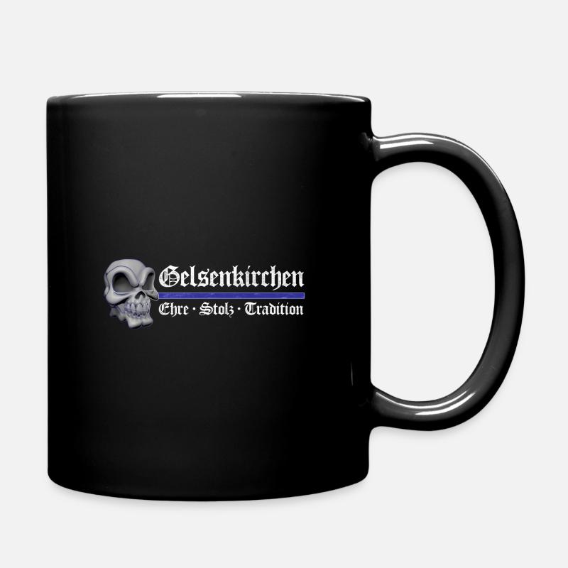 Gelsenkirchen - Ehre Stolz Tradition - Tasse einfarbig - Schwarz