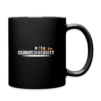 Celebrate Diversity Homebrewing Homebrew Craftbeer - Tasse einfarbig - Schwarz - Rechts