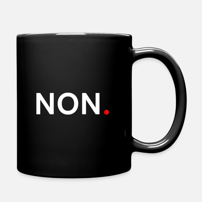 NON. Design Minimal Humour Tendance - Mug uni - noir