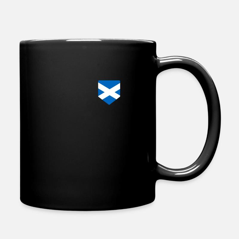 Schottland - Tasse einfarbig - Schwarz