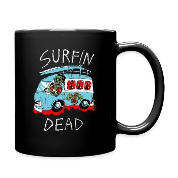kombi zombie - Tasse einfarbig - Schwarz - Rechts