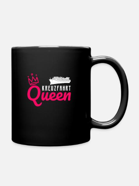 Kreuzfahrt - Tasse einfarbig - Schwarz