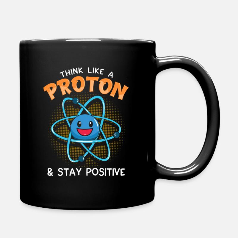 Cadeau de chimiste chimie science proton - Mug uni - noir