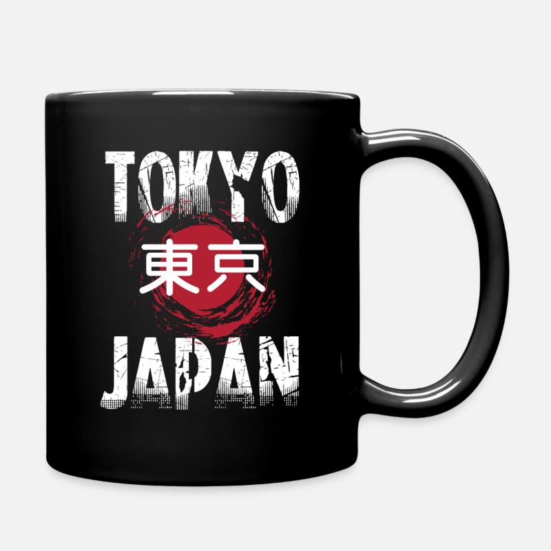 Tokyo, Japan - Tasse einfarbig - Schwarz