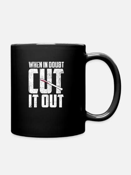 Chirurg - Tasse einfarbig - Schwarz