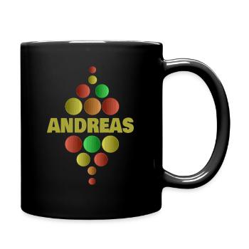Enrollment School First Grader Andreas - Full Colour Mug - black - Right