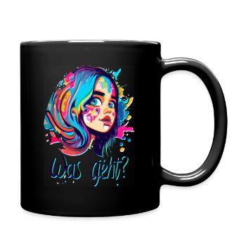 Skater Girl Style - What's up? - Full Colour Mug - black - Right