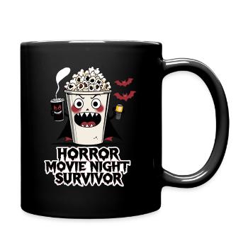 Survivant de la soirée du film d’horreur - Mug uni - noir - Droite