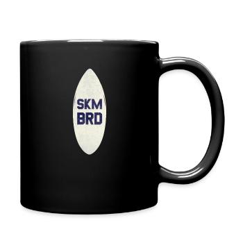 Logo de skimboard cadeau - Mug uni - noir - Droite