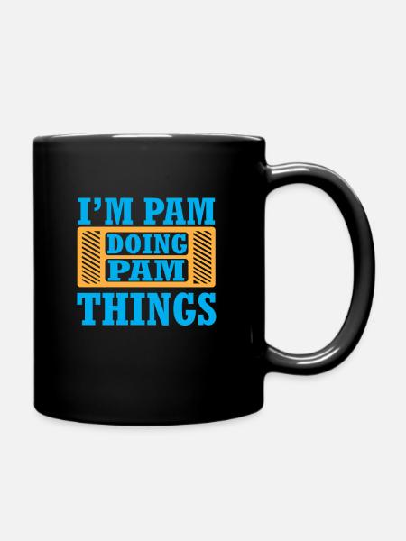 I'm pam doing pam things - Climate Strike - Tasse einfarbig - Schwarz